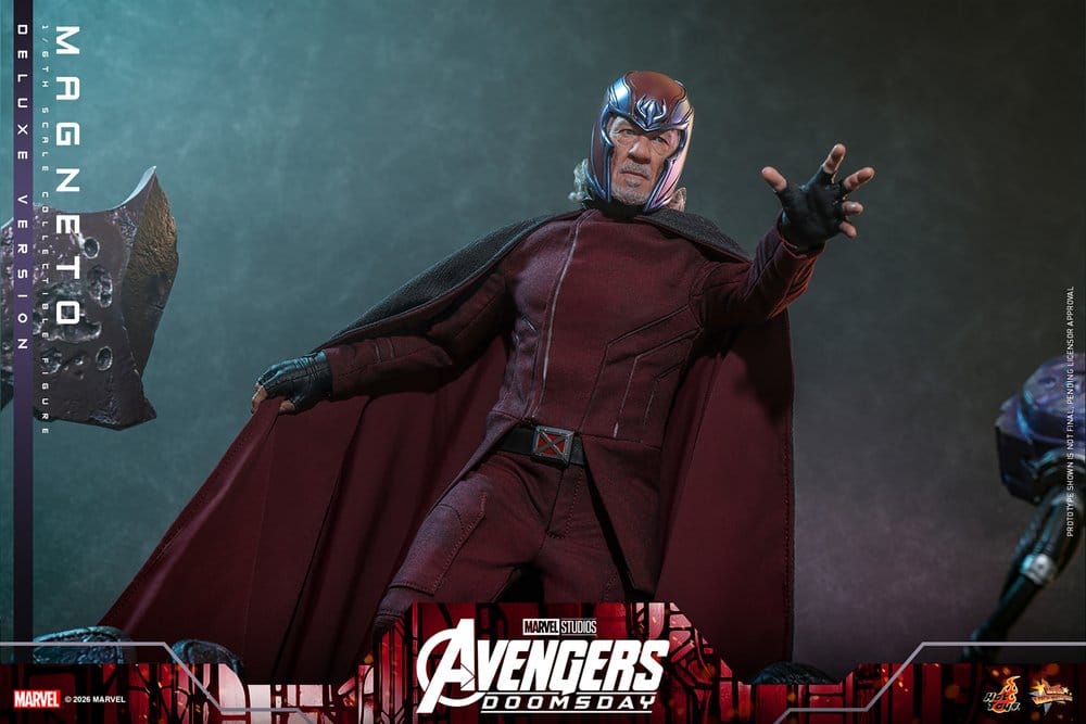 Avengers: Doomsday Movie Masterpiece Figura 1/6 Magneto (Deluxe Version) 30 cm