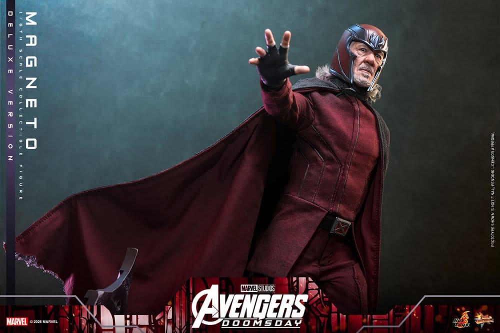 Avengers: Doomsday Movie Masterpiece Figura 1/6 Magneto (Deluxe Version) 30 cm