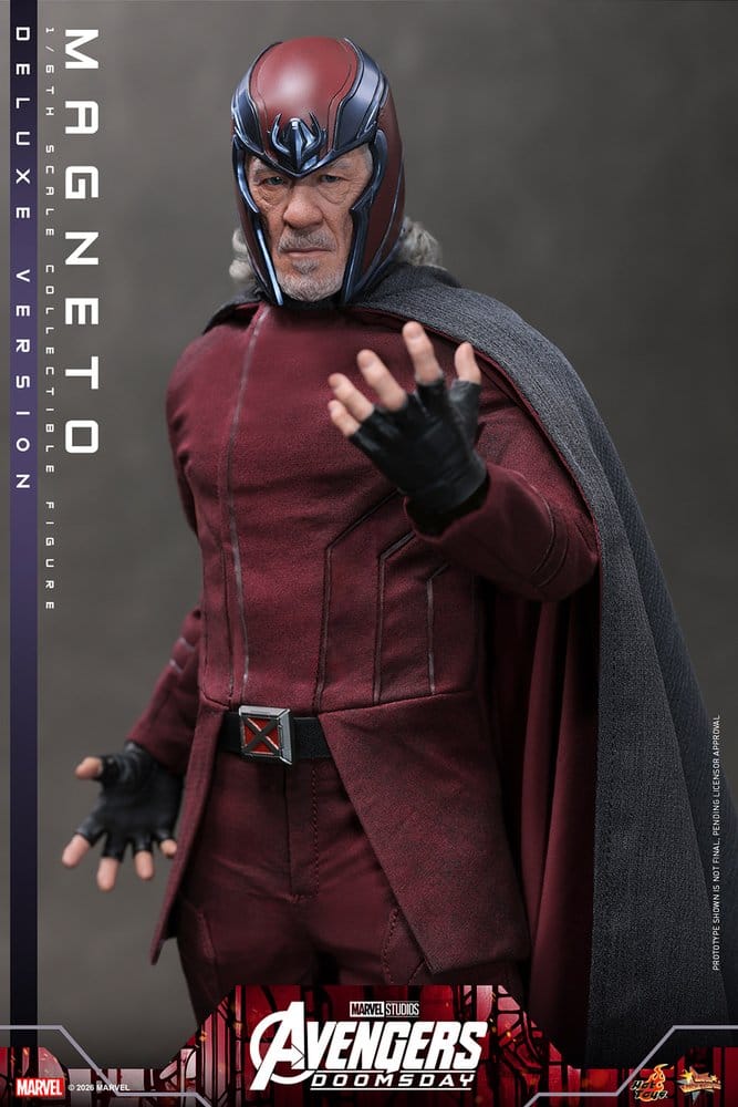 Avengers: Doomsday Movie Masterpiece Figura 1/6 Magneto (Deluxe Version) 30 cm