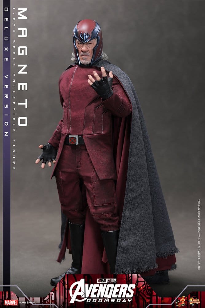 Avengers: Doomsday Movie Masterpiece Figura 1/6 Magneto (Deluxe Version) 30 cm