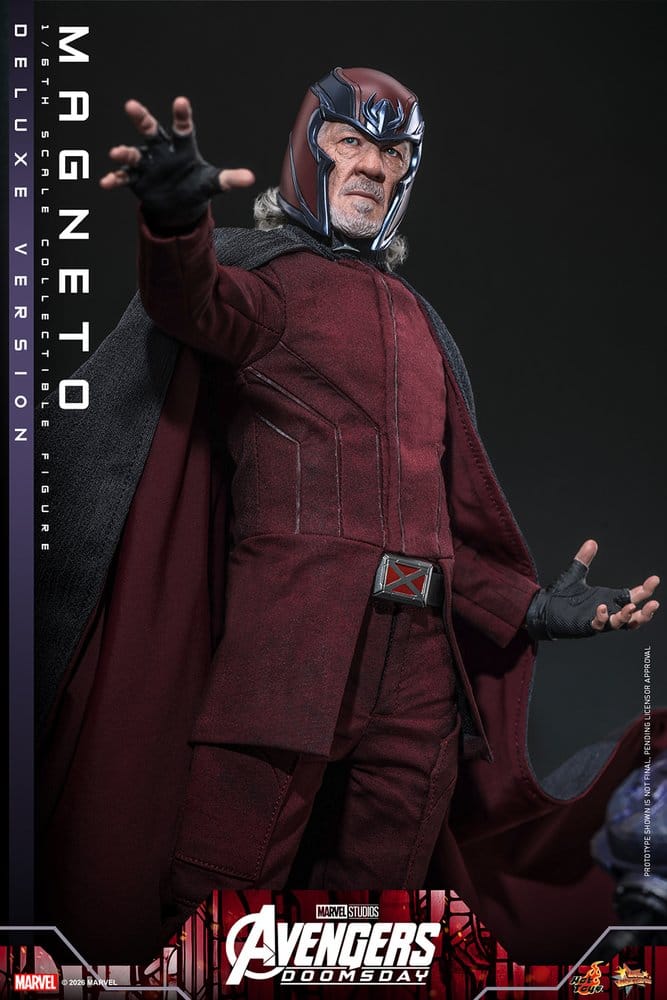 Avengers: Doomsday Movie Masterpiece Figura 1/6 Magneto (Deluxe Version) 30 cm