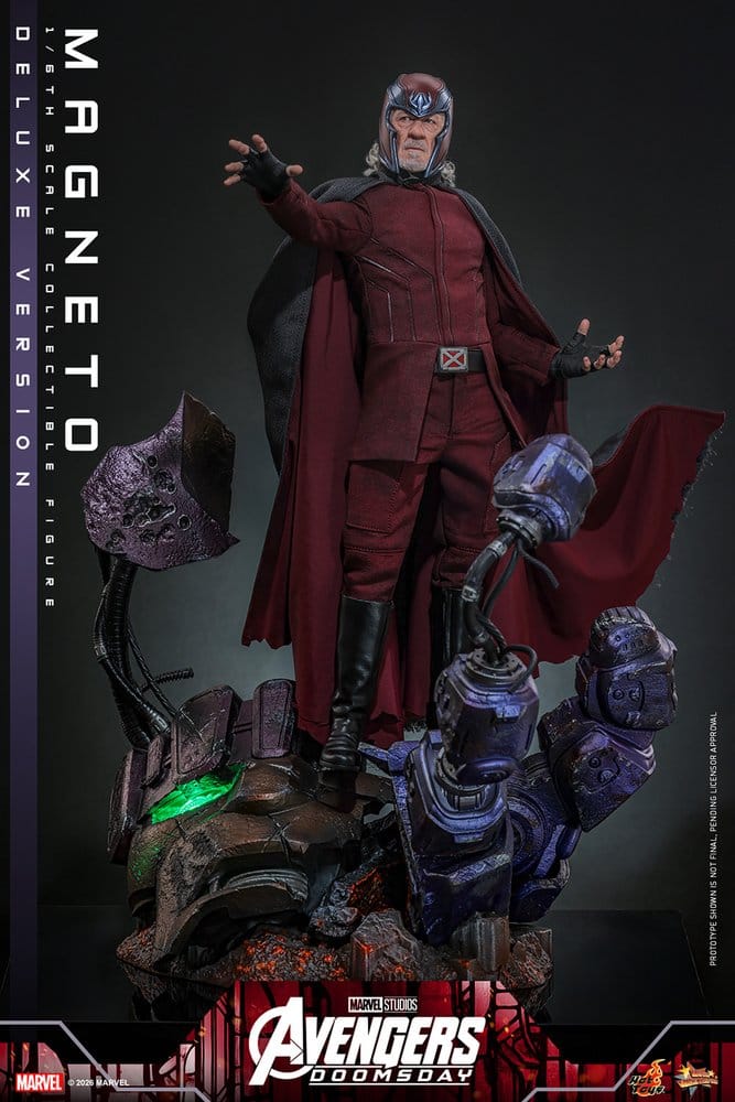 Avengers: Doomsday Movie Masterpiece Figura 1/6 Magneto (Deluxe Version) 30 cm