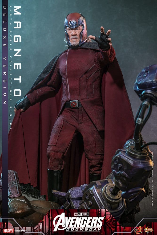 Avengers: Doomsday Movie Masterpiece Figura 1/6 Magneto (Deluxe Version) 30 cm