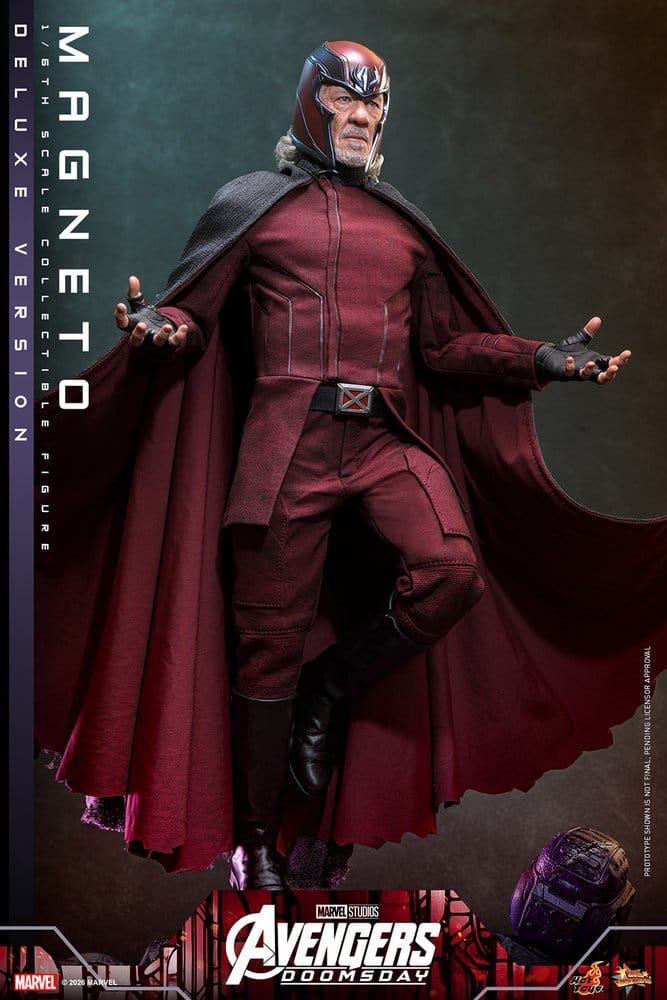 Avengers: Doomsday Movie Masterpiece Figura 1/6 Magneto (Deluxe Version) 30 cm