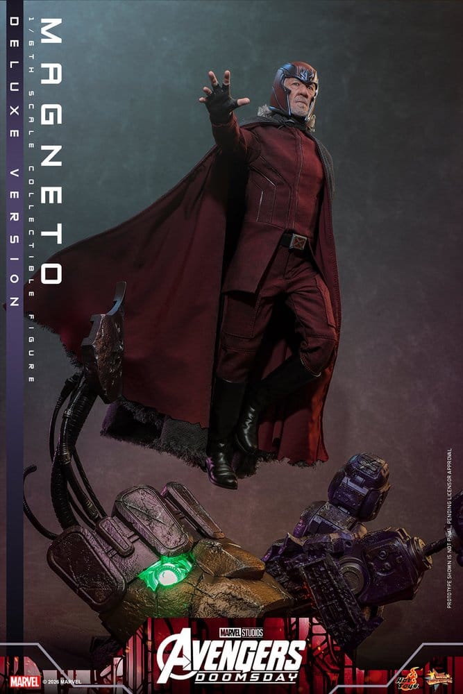 Avengers: Doomsday Movie Masterpiece Figura 1/6 Magneto (Deluxe Version) 30 cm