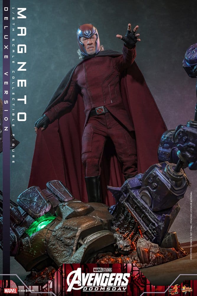 Avengers: Doomsday Movie Masterpiece Figura 1/6 Magneto (Deluxe Version) 30 cm