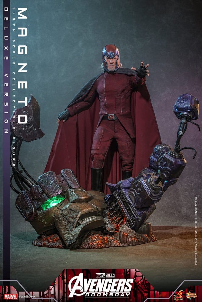 Avengers: Doomsday Movie Masterpiece Figura 1/6 Magneto (Deluxe Version) 30 cm