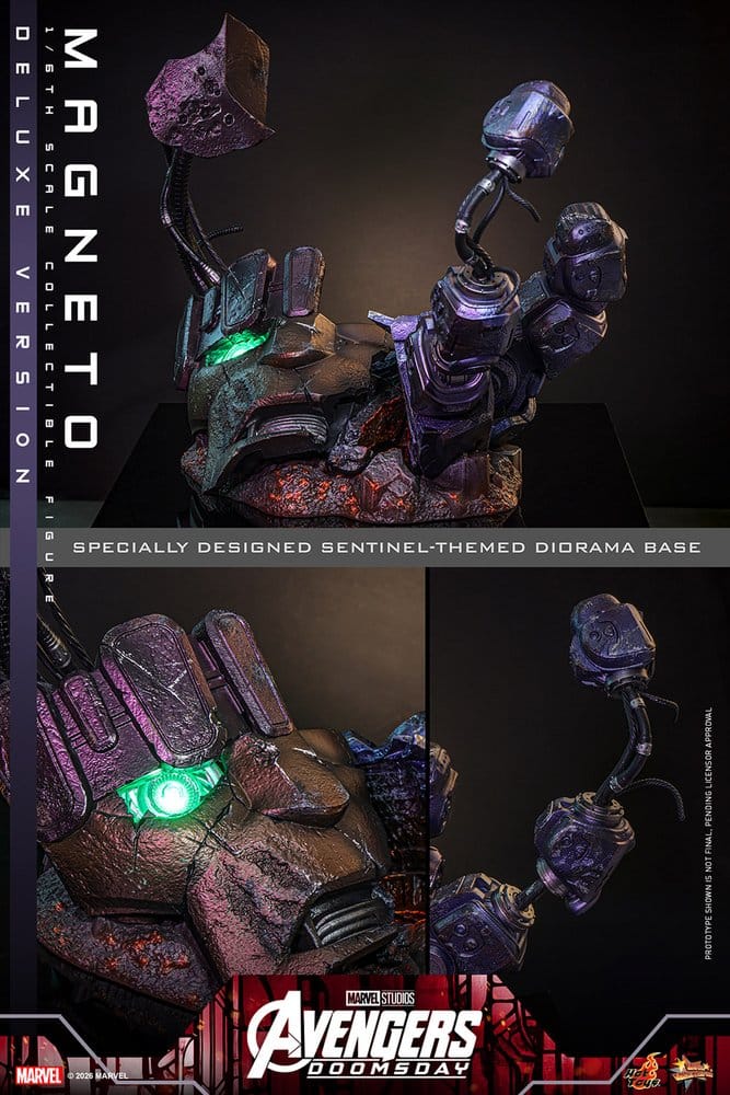 Avengers: Doomsday Movie Masterpiece Figura 1/6 Magneto (Deluxe Version) 30 cm