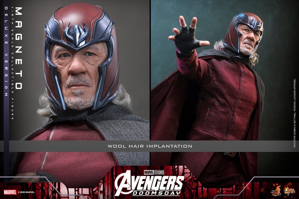 Avengers: Doomsday Movie Masterpiece Figura 1/6 Magneto (Deluxe Version) 30 cm
