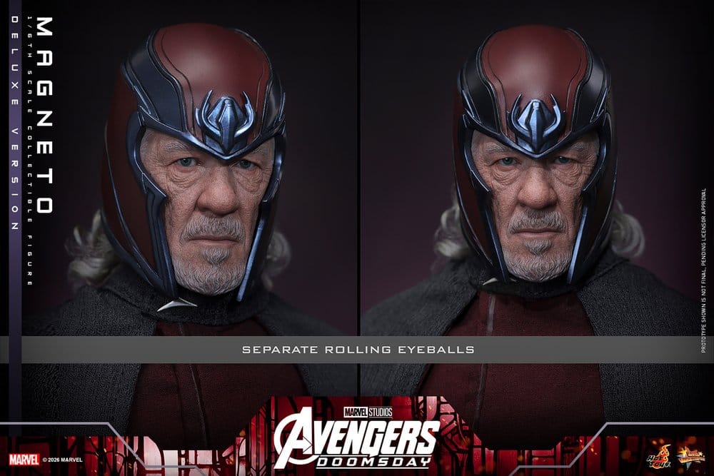 Avengers: Doomsday Movie Masterpiece Figura 1/6 Magneto (Deluxe Version) 30 cm