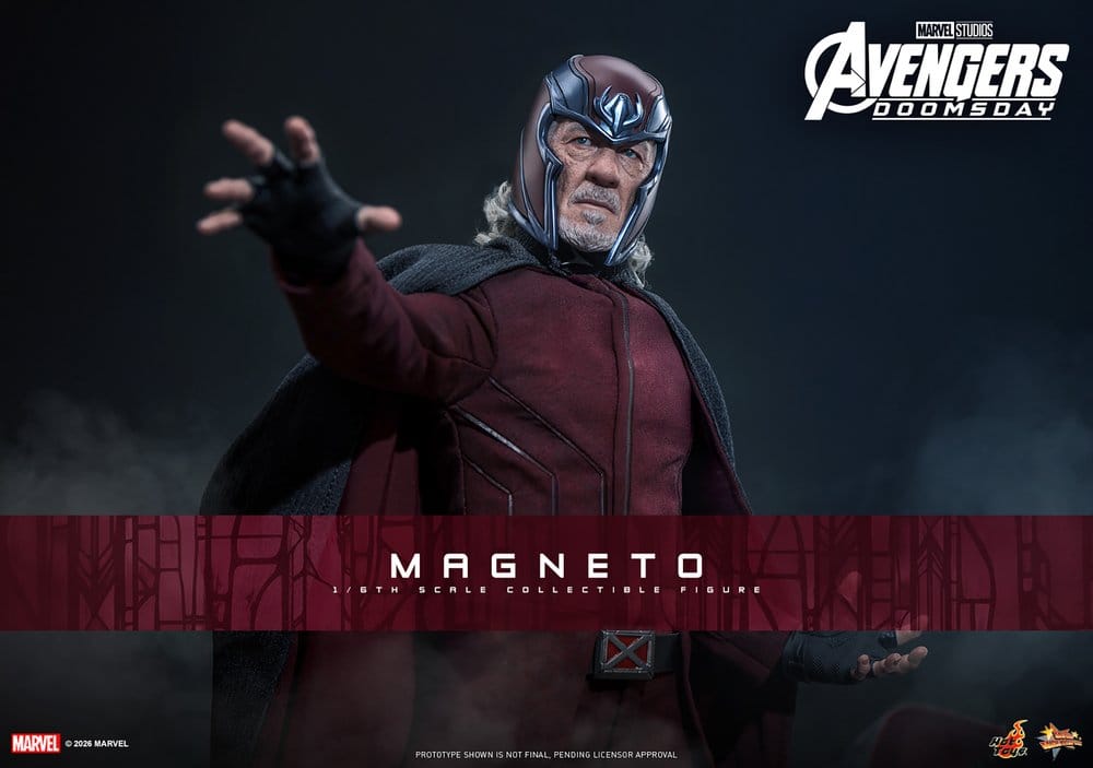 Avengers: Doomsday Movie Masterpiece Figura 1/6 Magneto 30 cm