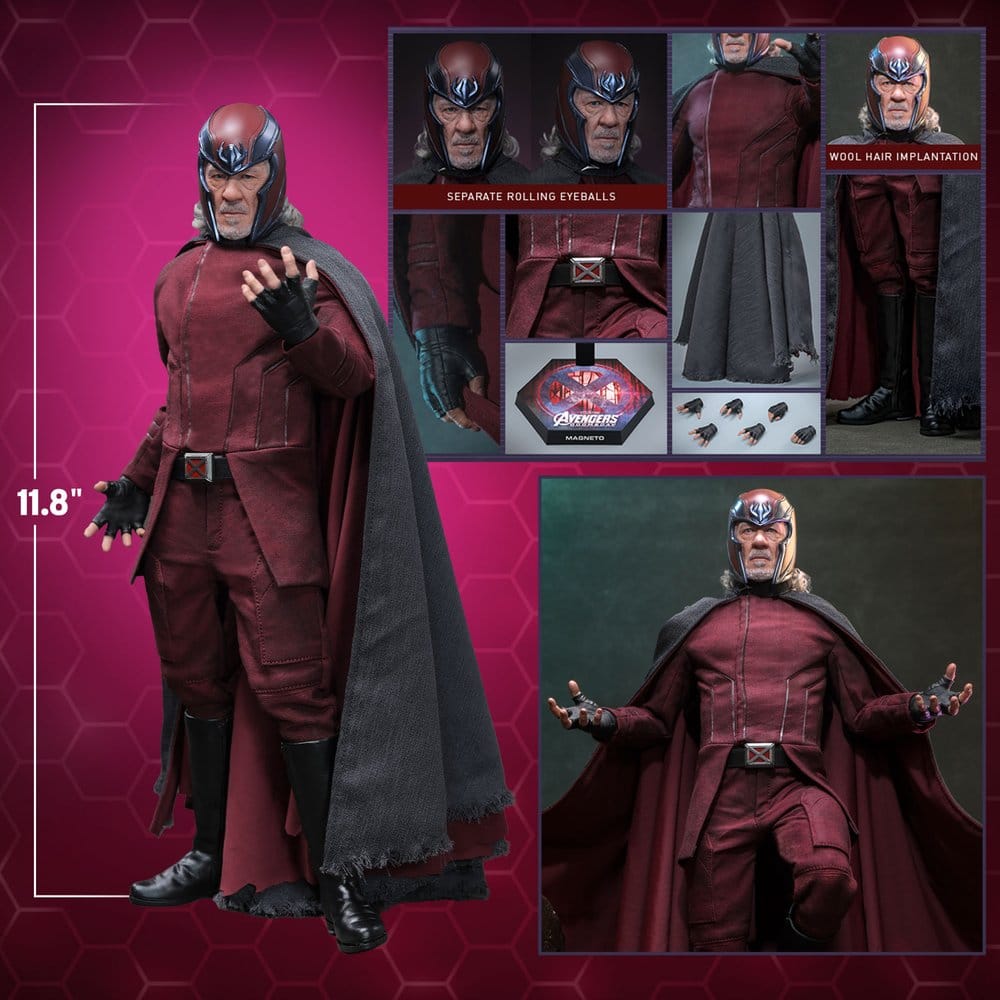 Avengers: Doomsday Movie Masterpiece Figura 1/6 Magneto 30 cm