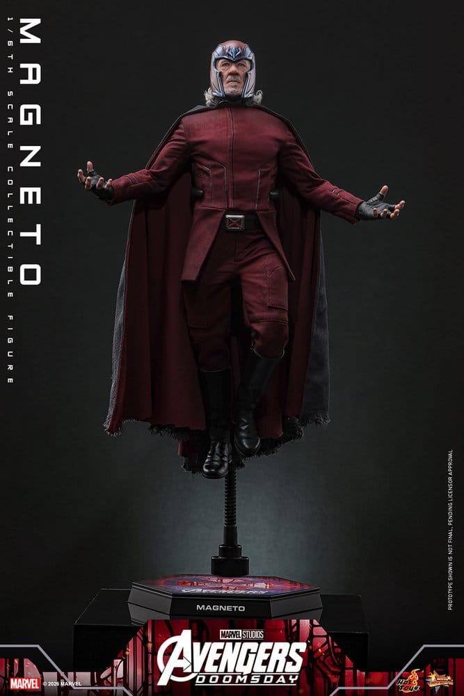 Avengers: Doomsday Movie Masterpiece Figura 1/6 Magneto 30 cm