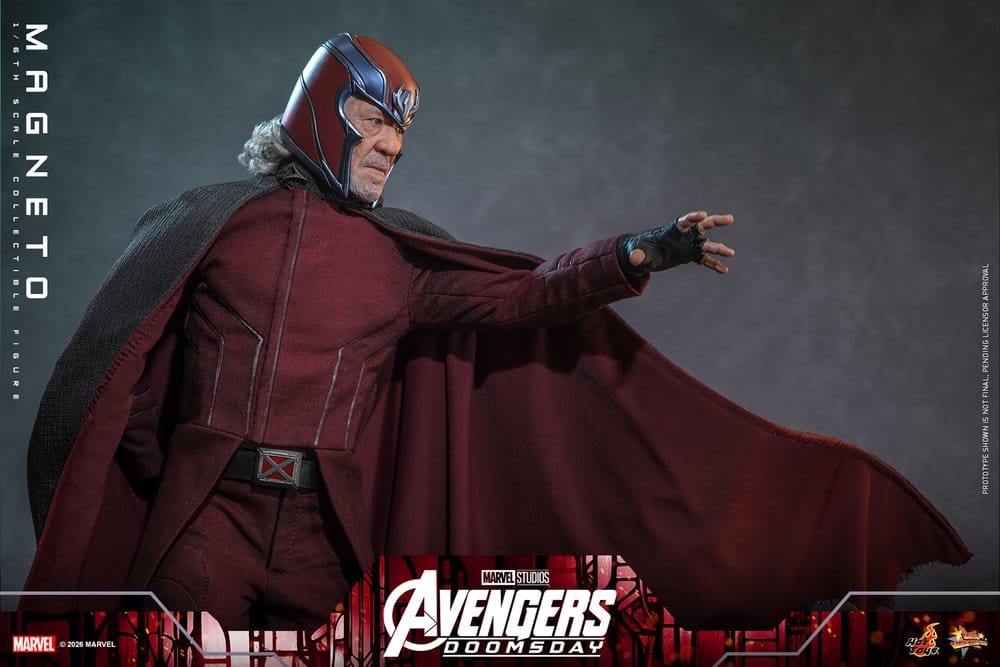 Avengers: Doomsday Movie Masterpiece Figura 1/6 Magneto 30 cm