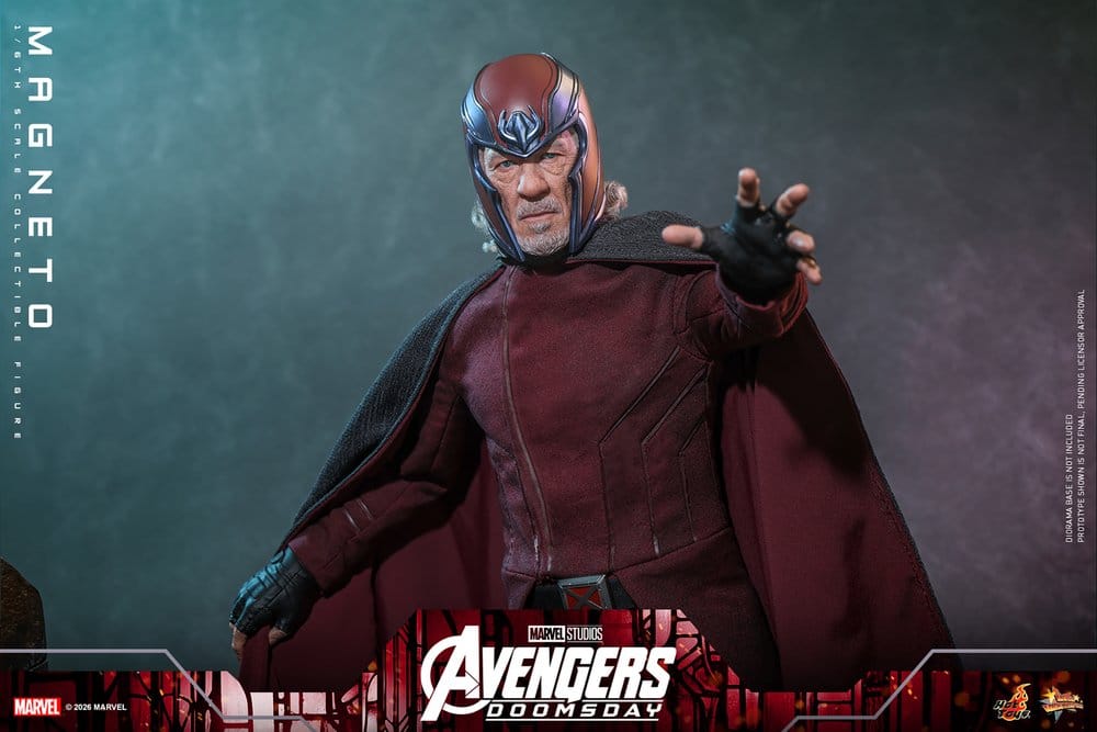 Avengers: Doomsday Movie Masterpiece Figura 1/6 Magneto 30 cm