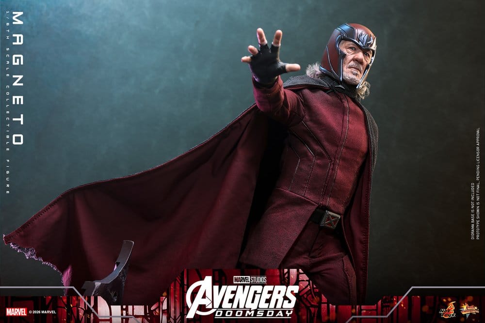 Avengers: Doomsday Movie Masterpiece Figura 1/6 Magneto 30 cm