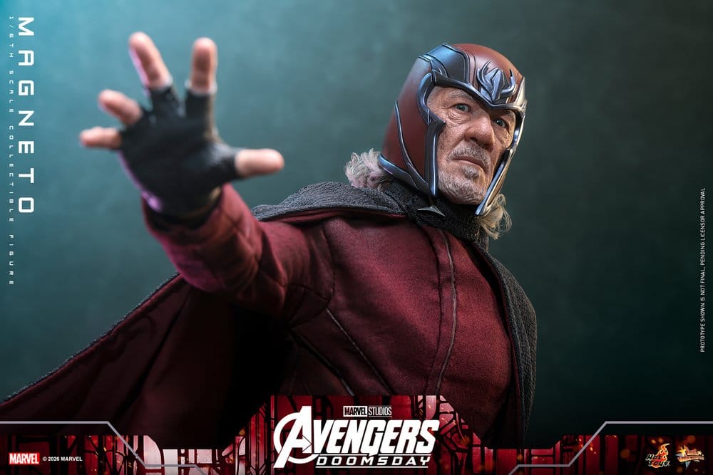 Avengers: Doomsday Movie Masterpiece Figura 1/6 Magneto 30 cm