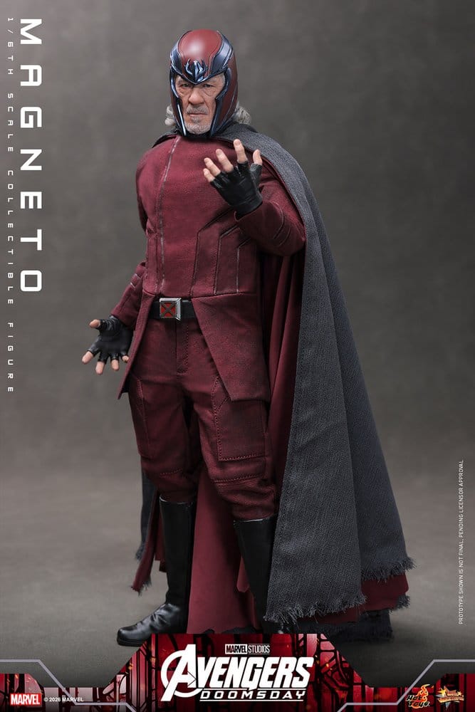 Avengers: Doomsday Movie Masterpiece Figura 1/6 Magneto 30 cm
