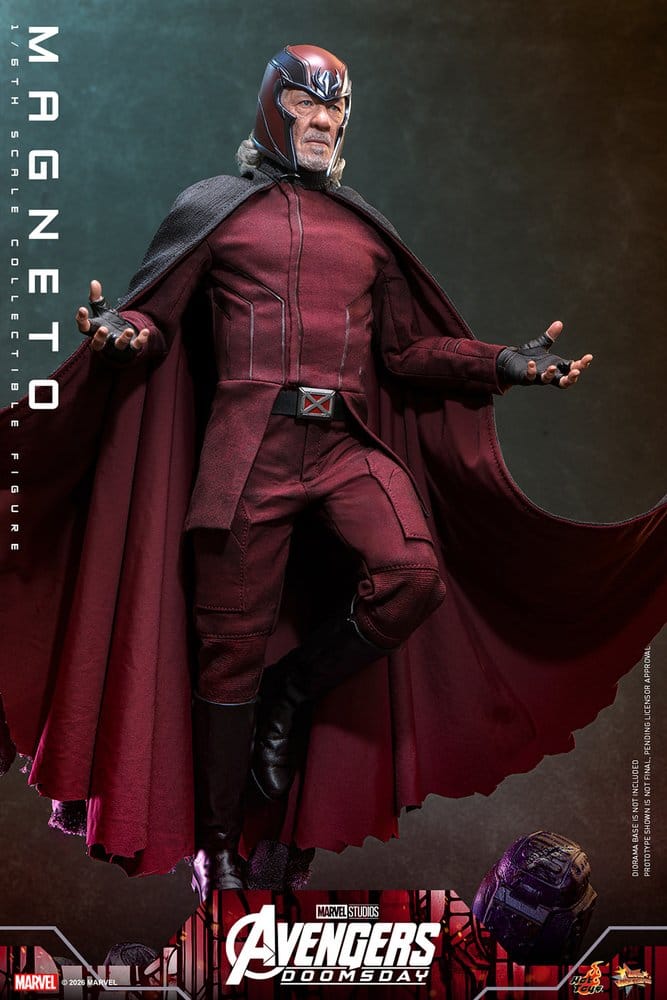 Avengers: Doomsday Movie Masterpiece Figura 1/6 Magneto 30 cm