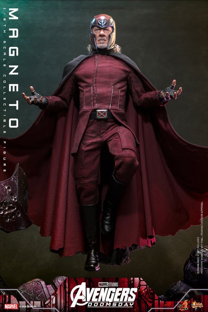 Avengers: Doomsday Movie Masterpiece Figura 1/6 Magneto 30 cm