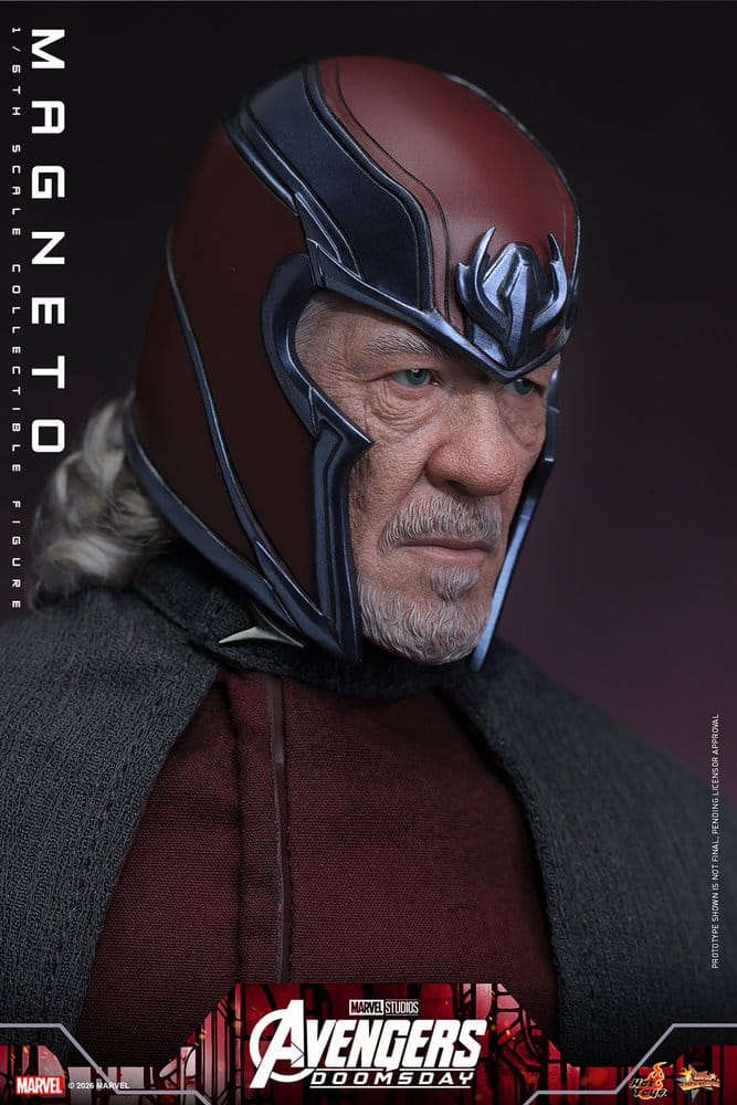 Avengers: Doomsday Movie Masterpiece Figura 1/6 Magneto 30 cm