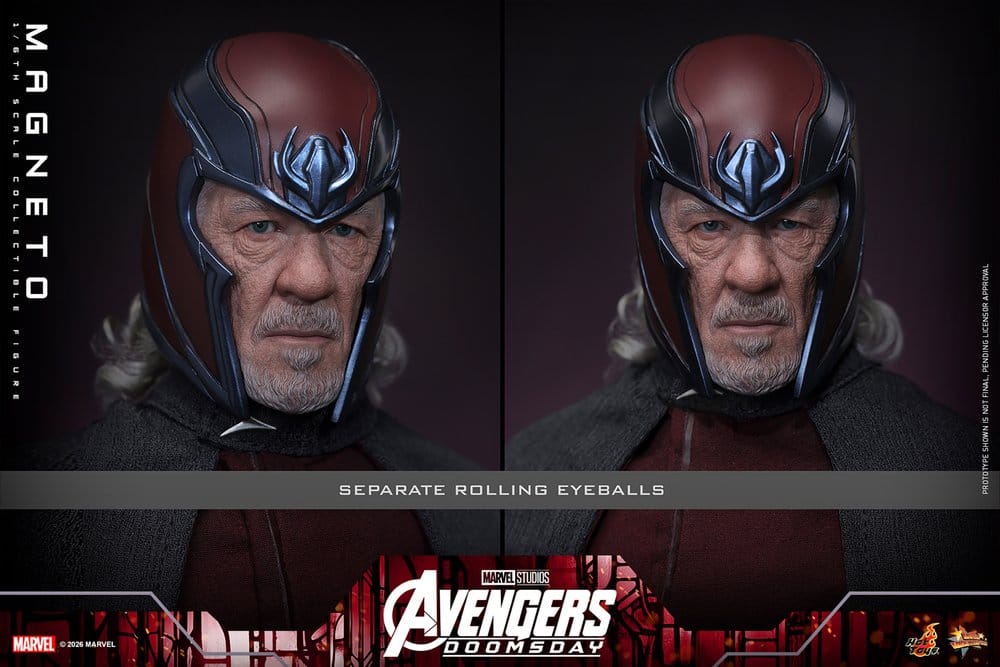 Avengers: Doomsday Movie Masterpiece Figura 1/6 Magneto 30 cm