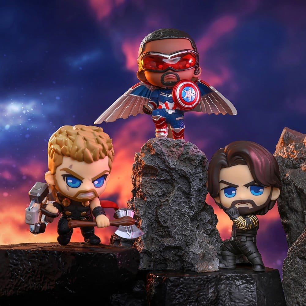 Marvel Cosbi Minifiguras 11 cm Avengers: Doomsday Blind Box Display (8)