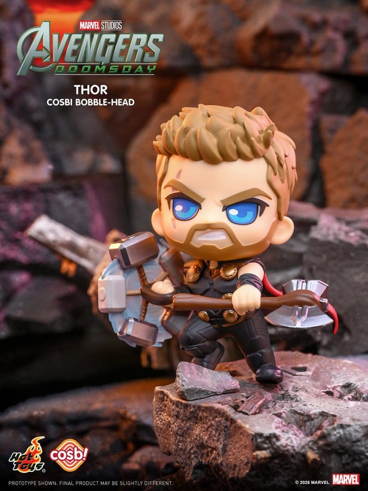 Marvel Cosbi Minifiguras 11 cm Avengers: Doomsday Blind Box Display (8)