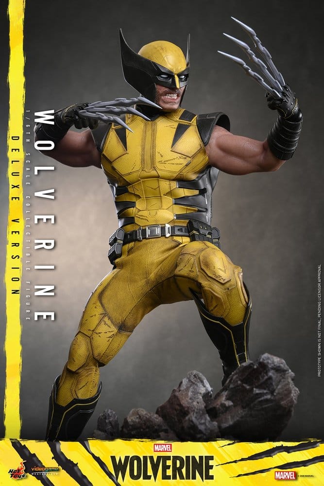 Marvel Video Game Masterpiece Figura de Acción 1/6 Wolverine (Deluxe Version) 29 cm