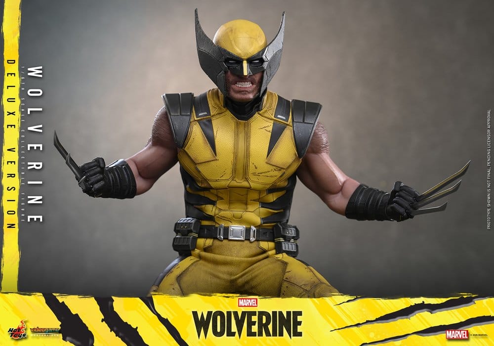 Marvel Video Game Masterpiece Figura de Acción 1/6 Wolverine (Deluxe Version) 29 cm