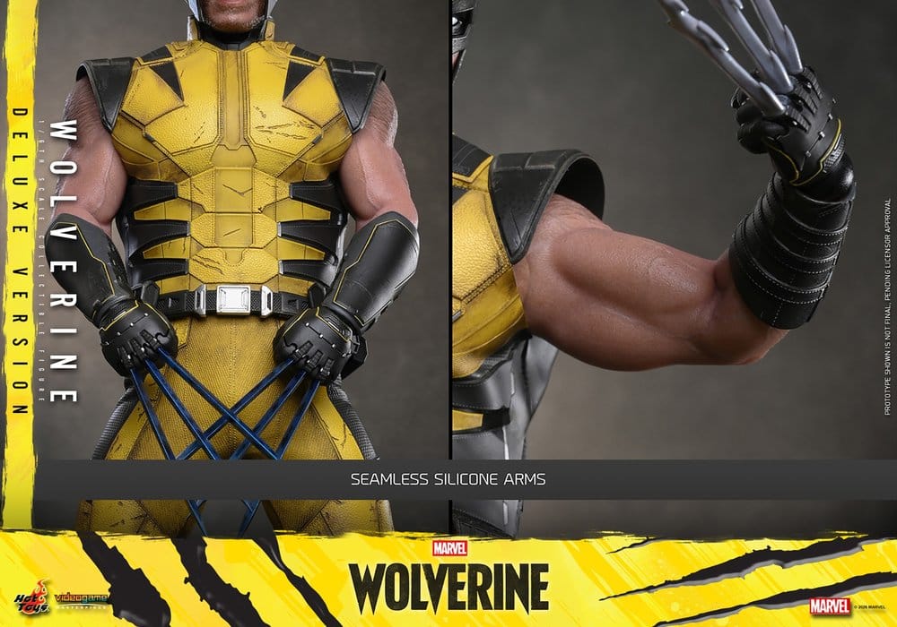 Marvel Video Game Masterpiece Figura de Acción 1/6 Wolverine (Deluxe Version) 29 cm