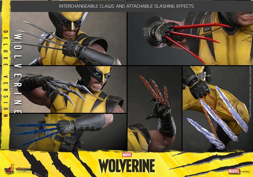 Marvel Video Game Masterpiece Figura de Acción 1/6 Wolverine (Deluxe Version) 29 cm