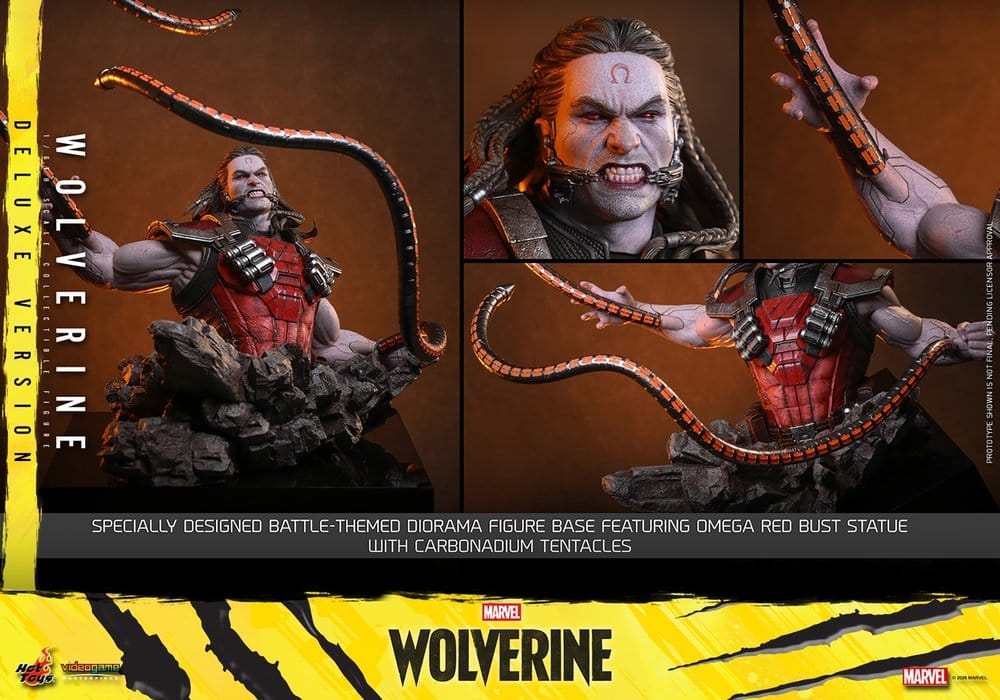 Marvel Video Game Masterpiece Figura de Acción 1/6 Wolverine (Deluxe Version) 29 cm