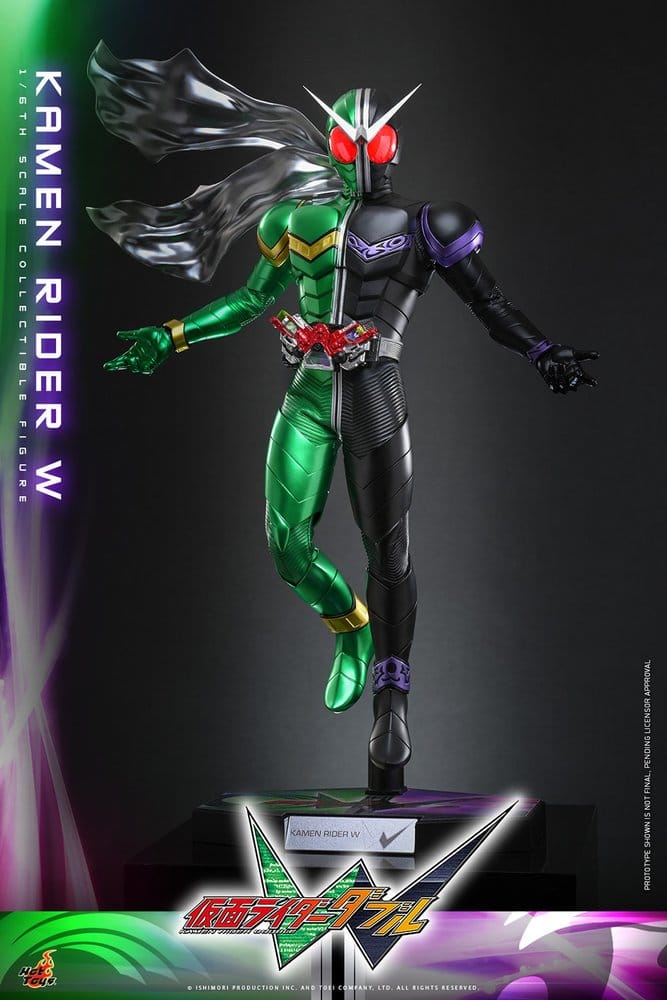 Kamen Rider Television Masterpiece Series Figura 1/6 Kamen Rider W 31 cm