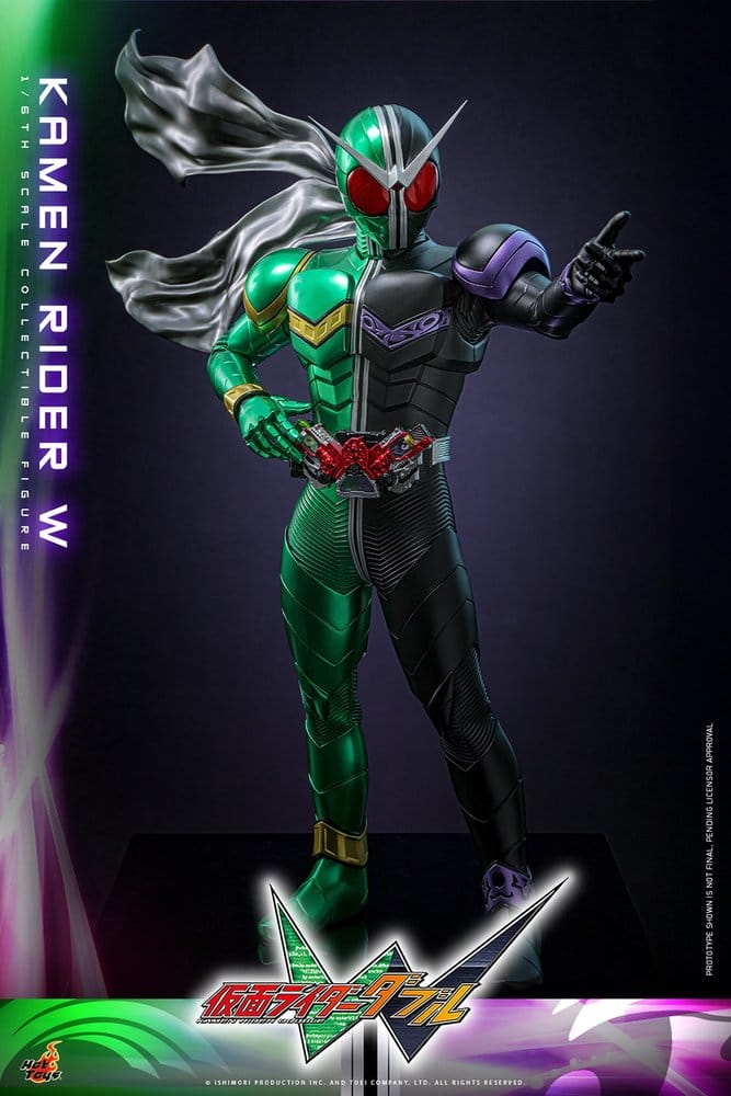 Kamen Rider Television Masterpiece Series Figura 1/6 Kamen Rider W 31 cm