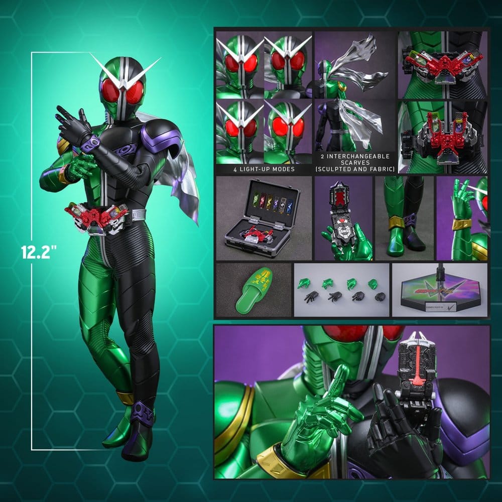Kamen Rider Television Masterpiece Series Figura 1/6 Kamen Rider W 31 cm