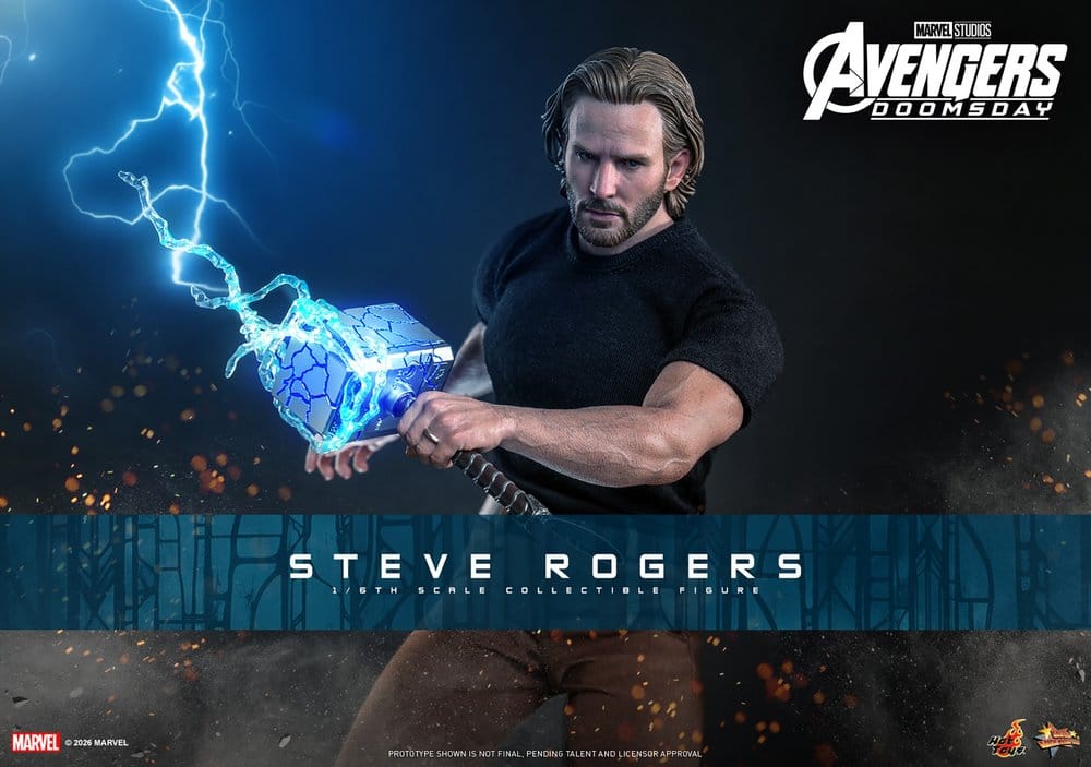 Marvel Avengers: Doomsday Movie Masterpiece Figura de Acción 1/6 Steve Rogers 31 cm