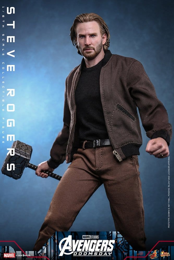 Marvel Avengers: Doomsday Movie Masterpiece Figura de Acción 1/6 Steve Rogers 31 cm