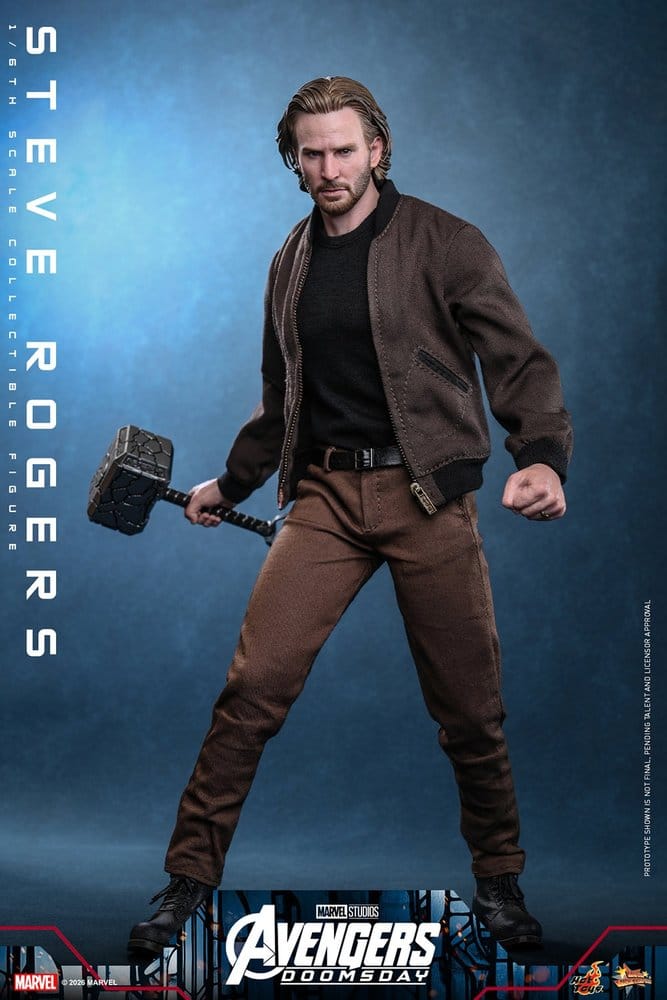 Marvel Avengers: Doomsday Movie Masterpiece Figura de Acción 1/6 Steve Rogers 31 cm