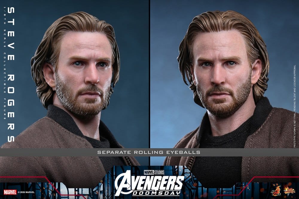 Marvel Avengers: Doomsday Movie Masterpiece Figura de Acción 1/6 Steve Rogers 31 cm
