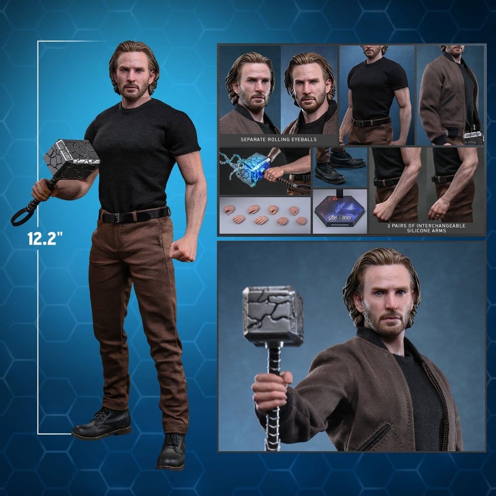 Marvel Avengers: Doomsday Movie Masterpiece Figura de Acción 1/6 Steve Rogers 31 cm