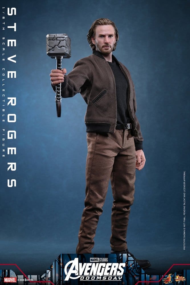 Marvel Avengers: Doomsday Movie Masterpiece Figura de Acción 1/6 Steve Rogers 31 cm