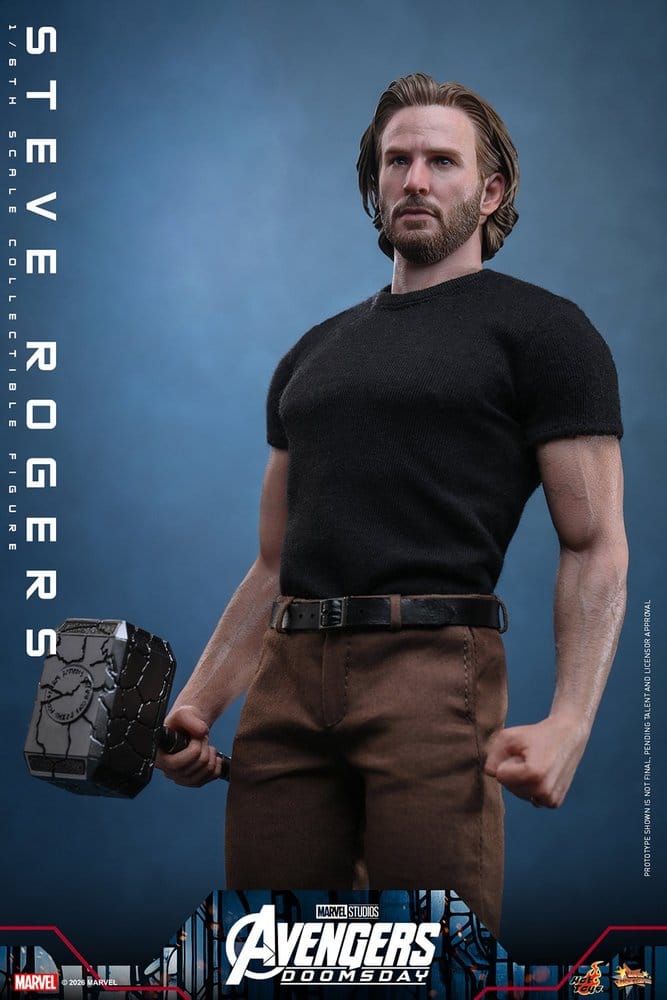 Marvel Avengers: Doomsday Movie Masterpiece Figura de Acción 1/6 Steve Rogers 31 cm