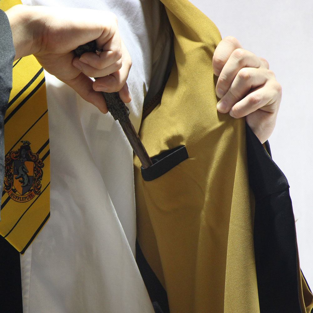 Harry Potter Vestido de Mago Hufflepuff talla M