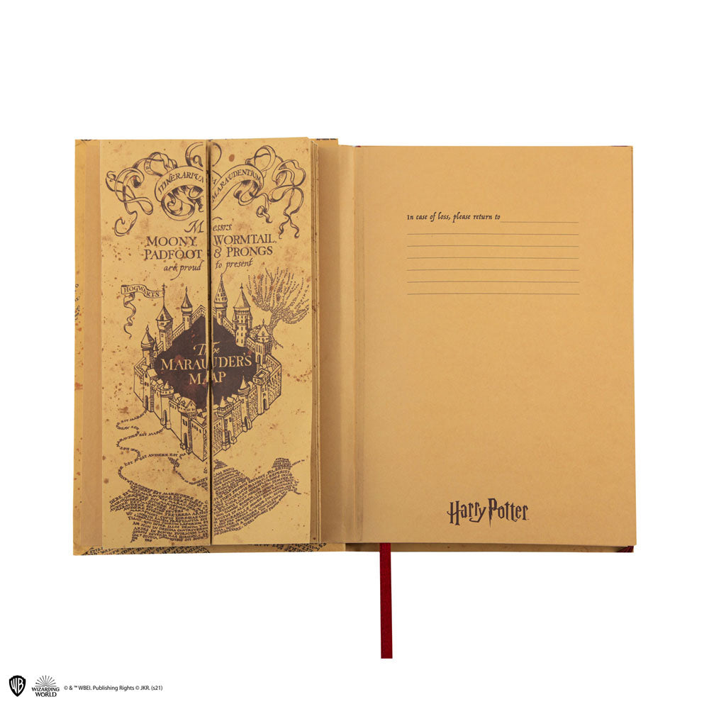 Harry Potter Libreta A5 Marauder's Map