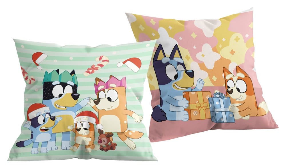 Bluey Almohada Family Christmas 40 x 40 cm Frikytopia