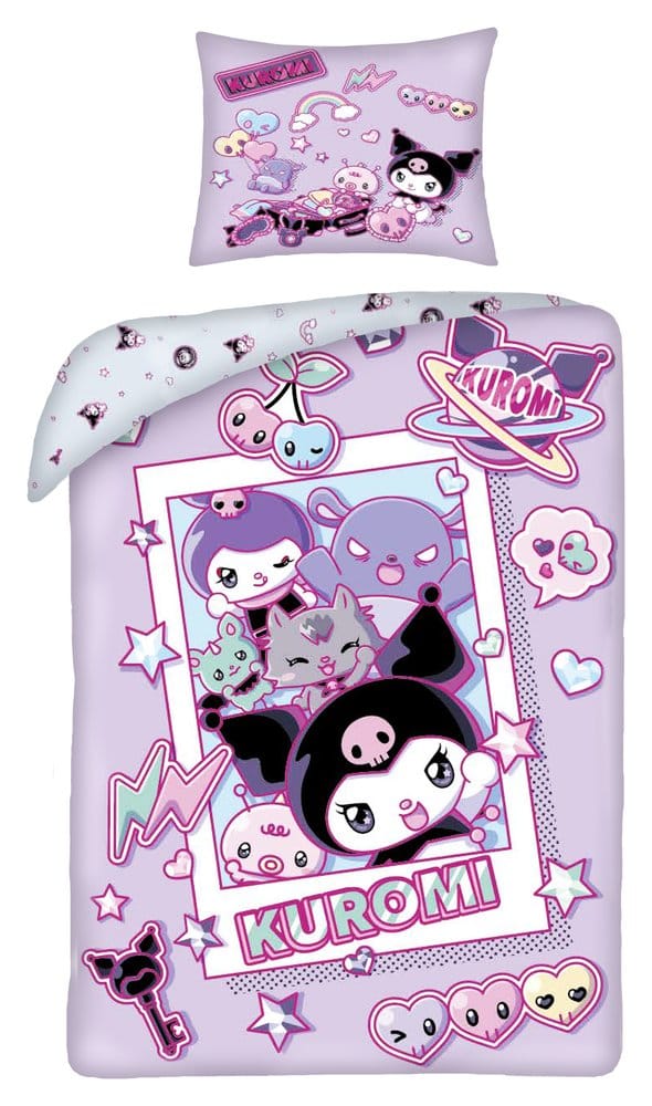 Sanrio Funda Nórdica Kuromi Ver. 2 140 x 200 cm / 70 x 90 cm