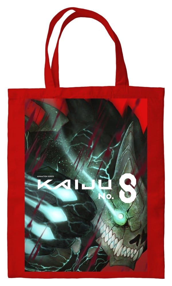 Kaiju No. 8 Bolsa de tela Rojo 40 x 35 cm Frikytopia