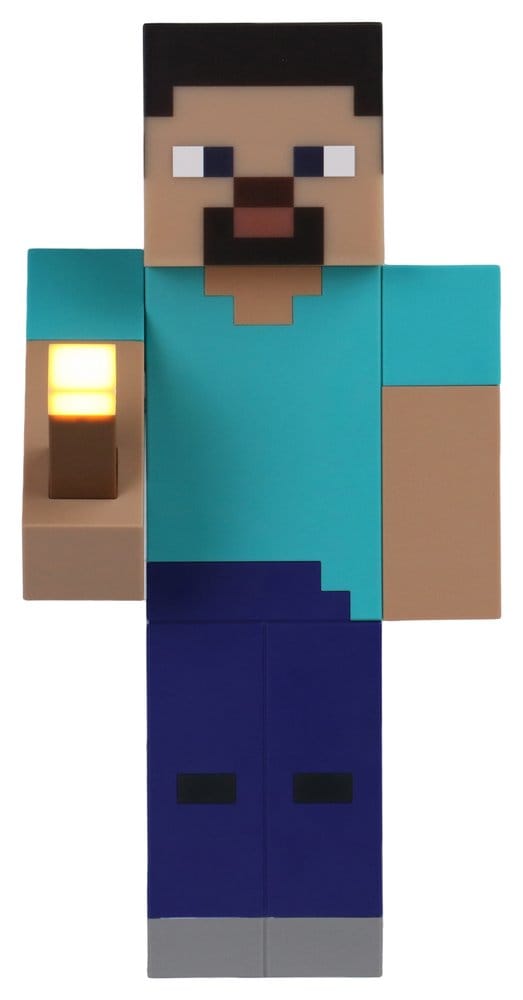 Minecraft Lámpara Steve 26 cm Frikytopia