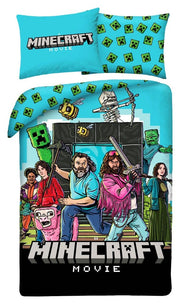 Minecraft Movie Funda Nórdica Ver. 2 140 x 200 cm / 70 x 90 cm